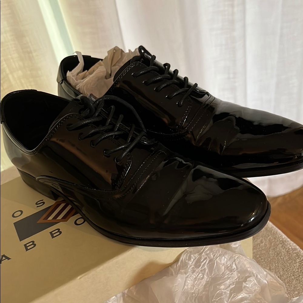 Joseph Abboud Black Oxford Dress Shoes